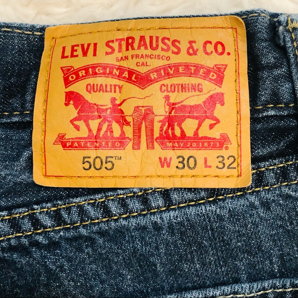 Men’s 505 Straight Leg Jeans 30x32 - Picture 1 of 6